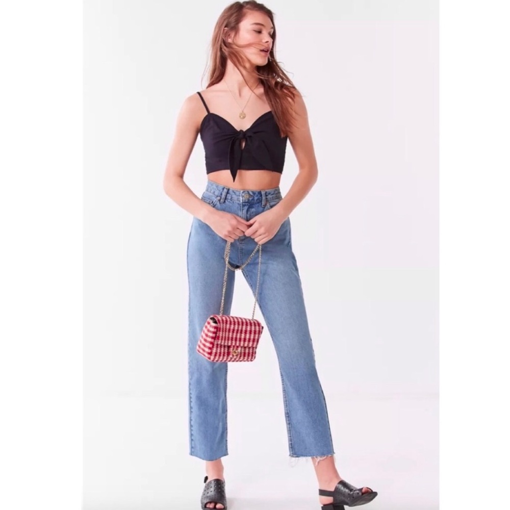 Indigo wash BDG high rise denim 28